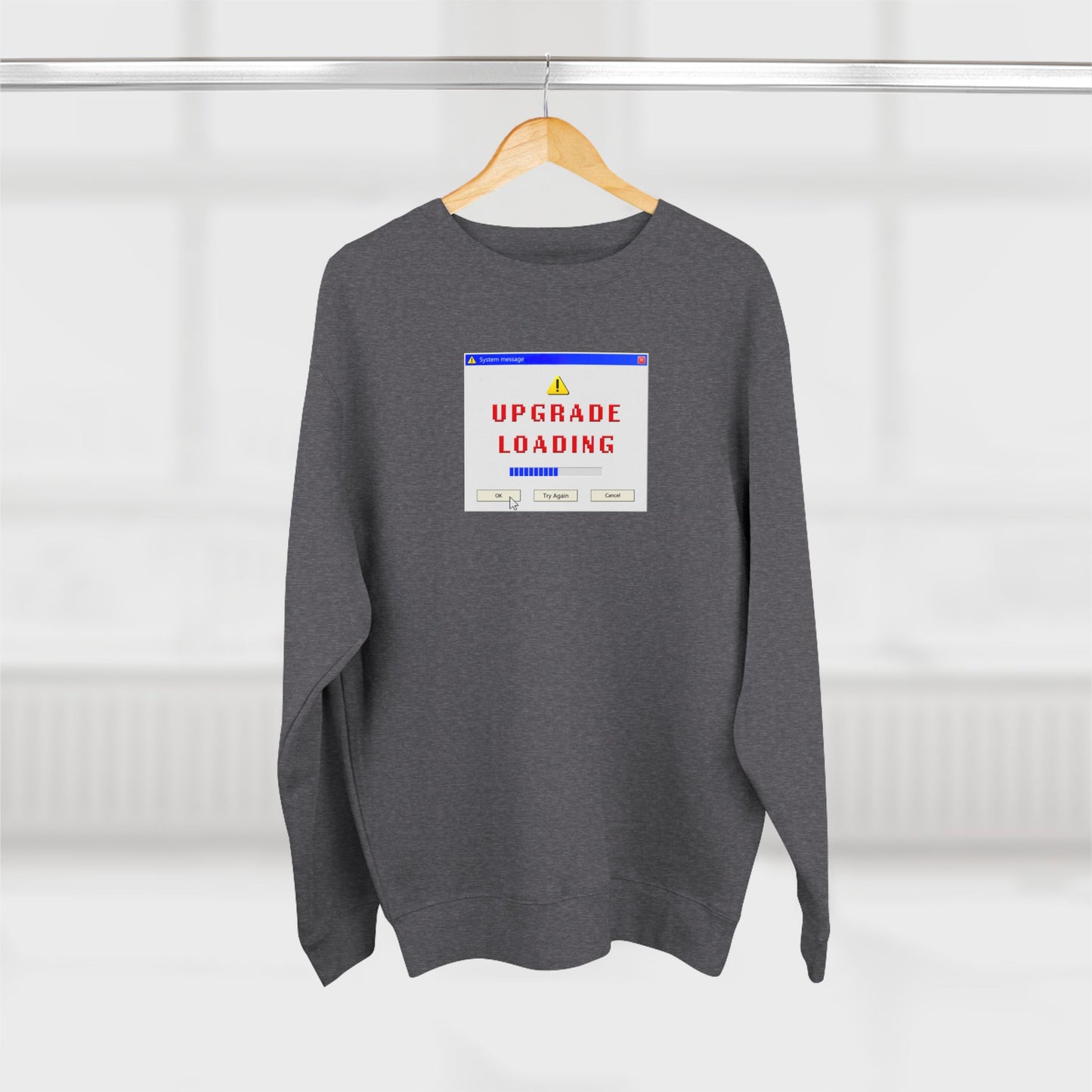 Upgrade Loading Unisex Crewneck Sweatshirt