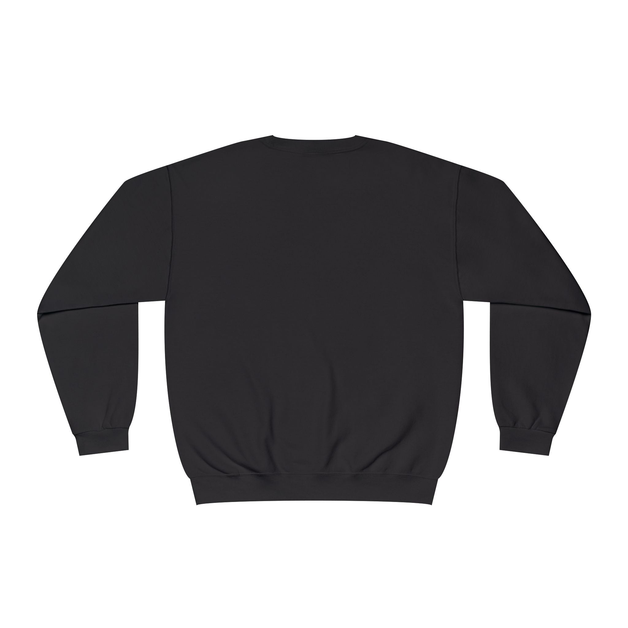 Prefer Black Crewneck Sweatshirt — Minimalist Quote Pullover