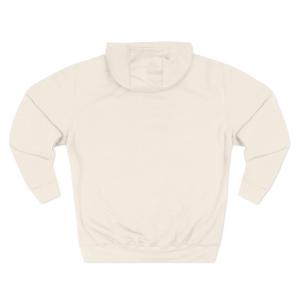 TBHIDGAF Graphic Hoodie — Minimal Pink Slogan Fleece Pullover