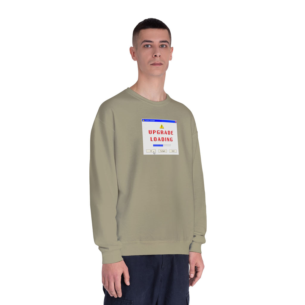 Upgrade Loading Retro Computer Crewneck Sweatshirt